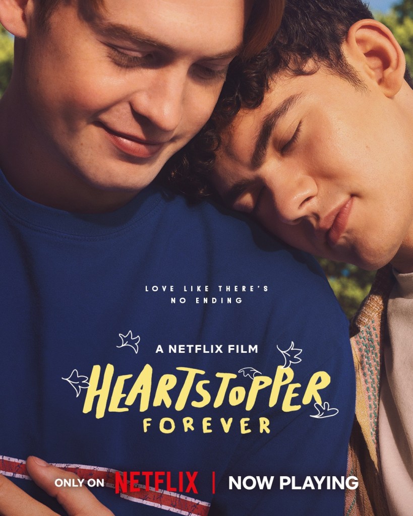 Poster Heartstopper Forever Netflix Kit Connor Joe Locke
